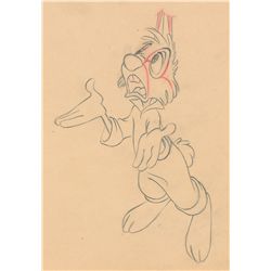 Brer Rabbit production drawing from Song of the South