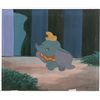 Image 1 : Dumbo production cel and presentation background from Dumbo
