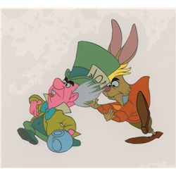 Mad Hatter and March Hare production cel from Walt Disney Presents