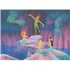 Image 1 : Peter Pan and the Mermaids hand-painted limited edition cel from Peter Pan