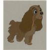 Image 1 : Lady animation cel from Lady and the Tramp