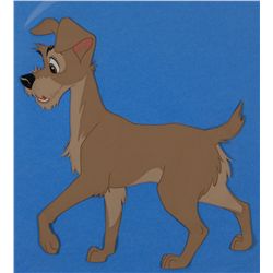 Tramp production cel from Lady and the Tramp
