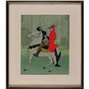 Image 2 : Prince Phillip and Sampson production cel  from Sleeping Beauty