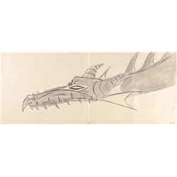 Maleficent production drawing from Sleeping Beauty