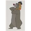Image 1 : Mowgli and Baloo production cel  from The Jungle Book