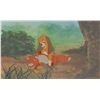 Image 1 : Tod and Copper production cels on production background from Fox and the Hound