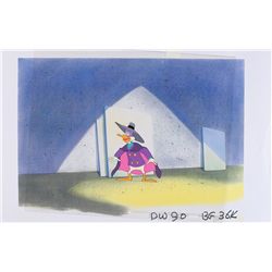 Darkwing Duck production cel from the Darkwing Duck TV Show