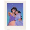 Image 2 : Aladdin and Jasmine cel painting with keymaster background from Aladdin