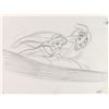 Image 1 : Aladdin and Jasmine rough production drawings from Aladdin