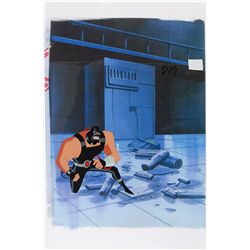 Bane production cel from Batman the Animated Series