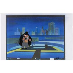 The Penguin production cel from Batman the Animated Series