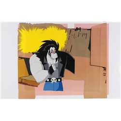 Lobo production cel from Superman the Animated Series