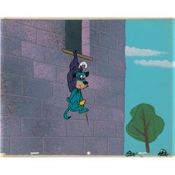 Huckleberry Hound production key master background set-up from The Huckleberry Hound Show