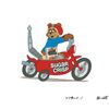 Image 1 : Sugar Bear production cel and matching drawing from a Super Sugar Crisp TV Commercial