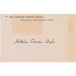 Arthur Conan Doyle