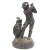Image 1 : C. Keliem - The Golfer - Bronze Sculpture.