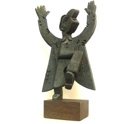 Frank Meisler Sculpture - Dancing Jewish Figure.
