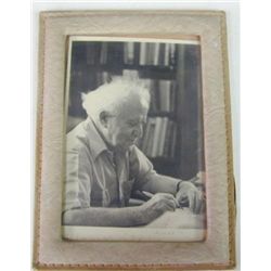 Ben-Gurion Signed Dedicated Original Photo Israel 1964