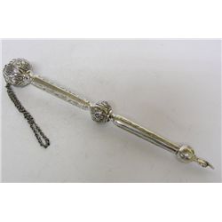 Sterling Silver Torah Pointer, England, Circa 1910.
