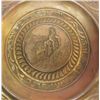 Image 2 : Bezalel Brass Jonah Decorative Plate, Jerusalem, 1920s.