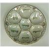 Image 1 : Karlsbad Gilt Porcelain Passover Seder Plate, Judaica.