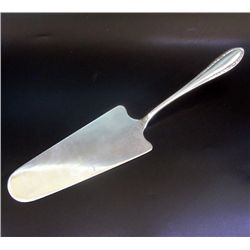 Silver Cake Server, Warsaw, Poland, Circa 1900.