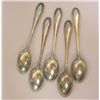 Image 2 : 5 Silver Tea Coffee Spoons, Poland, Circa 1920.