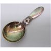 Image 1 : Georg Jensen Sterling Silver Cactus Pattern Caddy Spoon