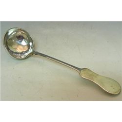 Austro-Hungarian Silver Soup Ladle, Vienna, Circa 1900.