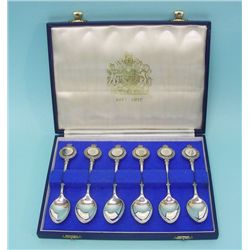 Silver Spoons Set Royal Wedding Anniversary, 1972.