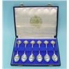 Image 1 : Silver Spoons Set Royal Wedding Anniversary, 1972.