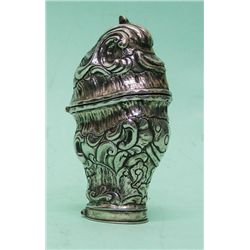 Silver Hovedvansoeg, Johan Aldon, Denmark, Circa 1780.
