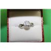 Image 1 : #9 14K WHITE GOLD DIAMOND 0.14CT & 0.12CT