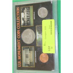 #36 U.S. MONUMENT COIN COLLECTION- UNCIRCULATED