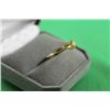 Image 4 : #28 14K GOLD YELLOE SAPPHIRE 0.07CT RING