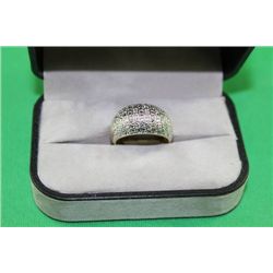 #29 STERLING SILVER GOLD PLATED DIAMOND 0.02CT