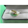 Image 3 : #29 STERLING SILVER GOLD PLATED DIAMOND 0.02CT