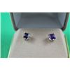 Image 2 : #34 14K GOLD AMETHYST EARRINGS