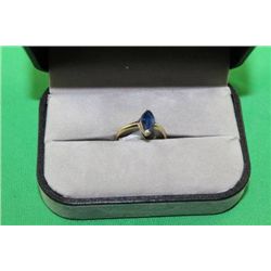 #35 14K GOLD SAPPHIRE 1.15CT RING