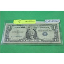 #7 1957 U.S. BLUE SEAL SILVER CERTIFICATE