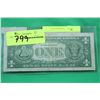 Image 2 : #7 1957 U.S. BLUE SEAL SILVER CERTIFICATE