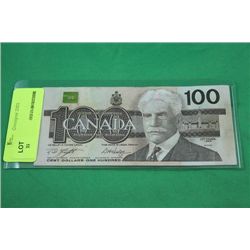 #11 1988 CANADIAN $100 BILL