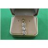 Image 1 : #37 STERLING SILVER GOLD PLATED DIAMOND 1.50CT