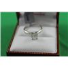 Image 4 : #41 14K  WHITE GOLD DIAMOND 1.25CT RING