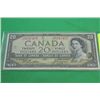 Image 1 : #19 1954 CANADIAN $20 BILL