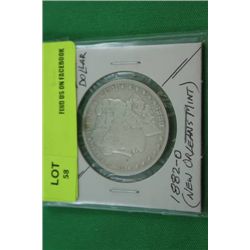 #39 1882 "O" MORGAN SILVER DOLLAR