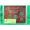 Image 1 : #50 U.S. PORTRAITS OF AMERICAN WOMAN COIN SET