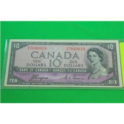 1954 CANADIAN $10 BILL