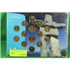 Image 1 : VANCOUVER 2010 OLYMPIC COIN SET UNCIRCULATED