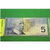 Image 1 : #130 2002 CANADA $5 BILL